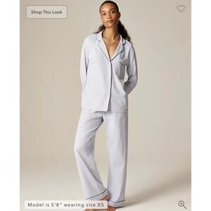 J. Crew Slim flex oxford shirt in White NWT size Large